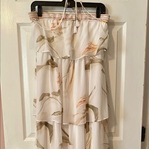 WHBM floral maxi dress